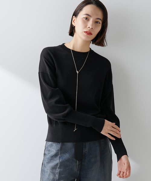 Whim Gazette（ウィム ガゼット） 長袖ニット FREE ブラック