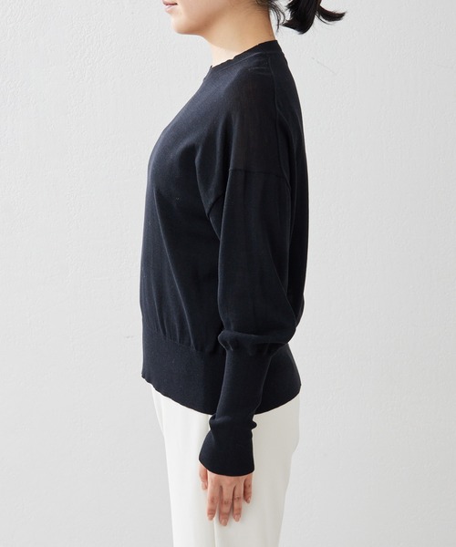 Whim Gazette（ウィム ガゼット） 長袖ニット FREE ブラック