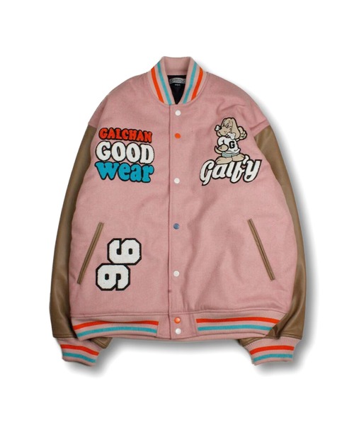 新品 GALFY ガルフィー スタジャン ジャケット XL GALFY（ガルフィー） スタジャン X-LARGE グリーン メンズ : ZOZOTOWN