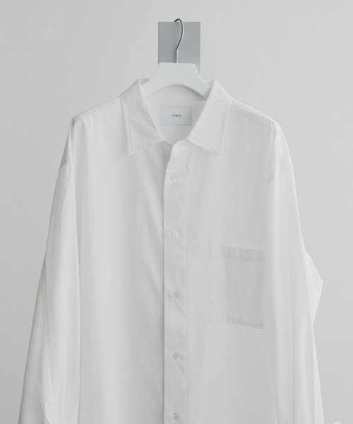 「remer」 長袖シャツ MEDIUM ライトグレー メンズ_画像6