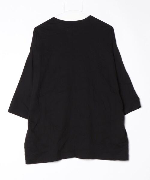 「SHAREEF」 半袖Tシャツ 2 ブラック メンズ_画像2