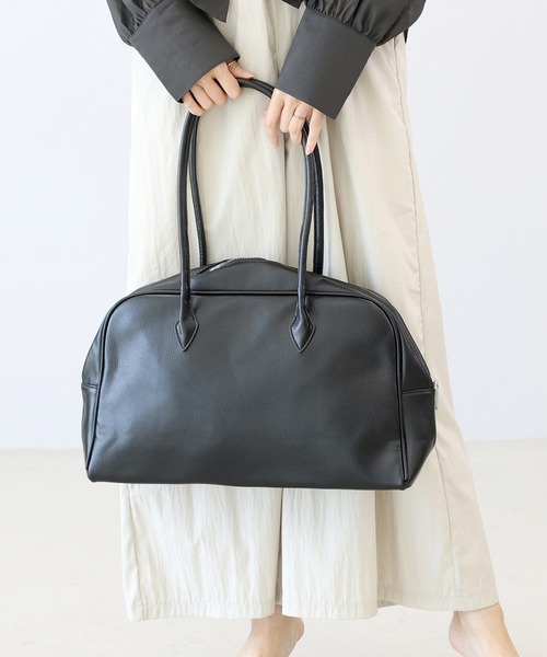 Aletta vita ボストンバッグ フェイクレザーボストンバッグ レディース