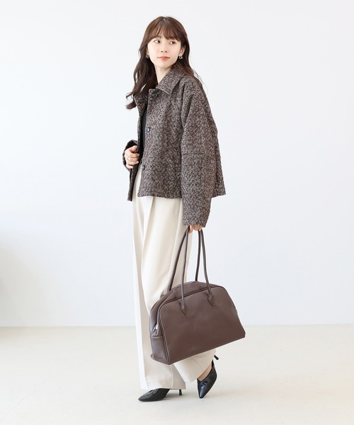 Aletta vita ボストンバッグ フェイクレザーボストンバッグ レディース