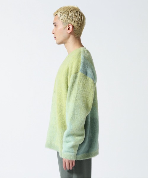 【美品】YOKE カーディガン サイズ2 グリーン YOKE ニットカーディガン 2 ライトグリーン メンズ : ZOZOTOWN Yahoo