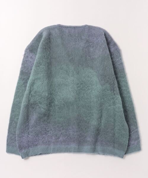 YOKE ニットカーディガン 2 ライトグリーン メンズ : ZOZOTOWN Yahoo