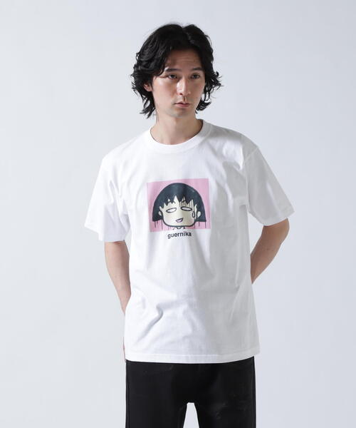 ROYAL FLASH（ロイヤルフラッシュ） tシャツ 「guernika×ちびまる子