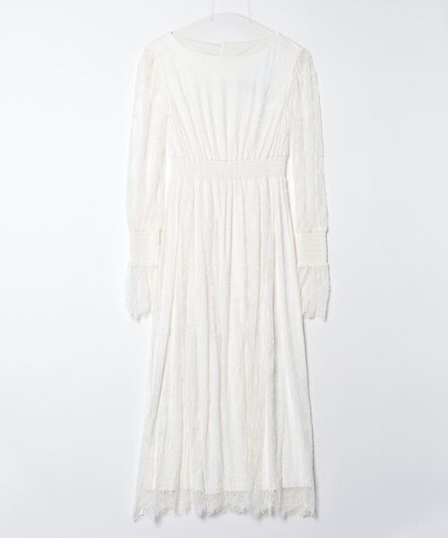 EIMY ISTOIRE（エイミーイストワール） 長袖ワンピース FREE ホワイト