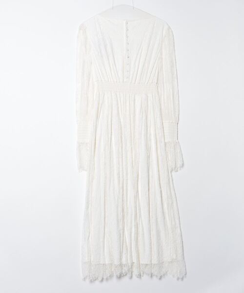 EIMY ISTOIRE（エイミーイストワール） 長袖ワンピース FREE ホワイト