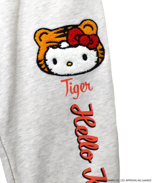 スウェットパンツ ジャージ Hello Kitty×PANDIESTA なりきり龍虎