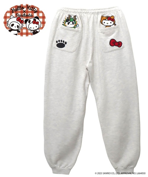スウェットパンツ ジャージ Hello Kitty×PANDIESTA なりきり龍虎