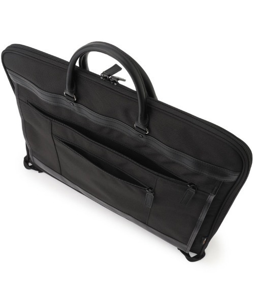 【美品✨CORDURA】ガーメントバッグ スーツバッグ 鞄 カバン ブラック 黒 SUIT SELECT スーツケース ガーメントバッグ/ブラック/CORDURA