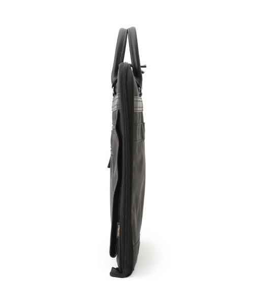 【美品✨CORDURA】ガーメントバッグ スーツバッグ 鞄 カバン ブラック 黒 SUIT SELECT スーツケース ガーメントバッグ/ブラック/CORDURA