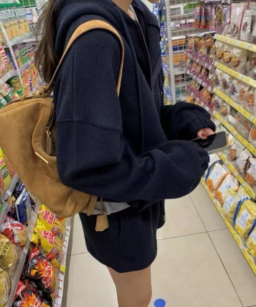 セットアップ ベーシックZIPパーカー＋ショートパンツセットアップ レディース | LACーVERT | 06