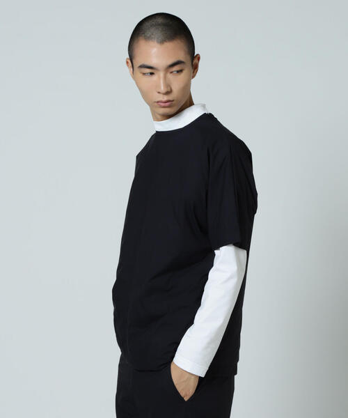 【日本製】PEARL GATES 半袖シャツ ブラック/ホワイト PEARLY GATES（パーリーゲイツ） tシャツ メンズ : ZOZOTOWN Yahoo!店