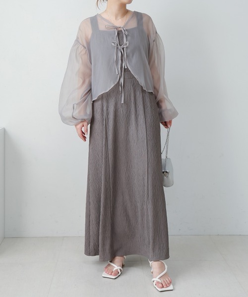 「Bab」 コンビワンピース M ブラック系その他 レディース_画像3