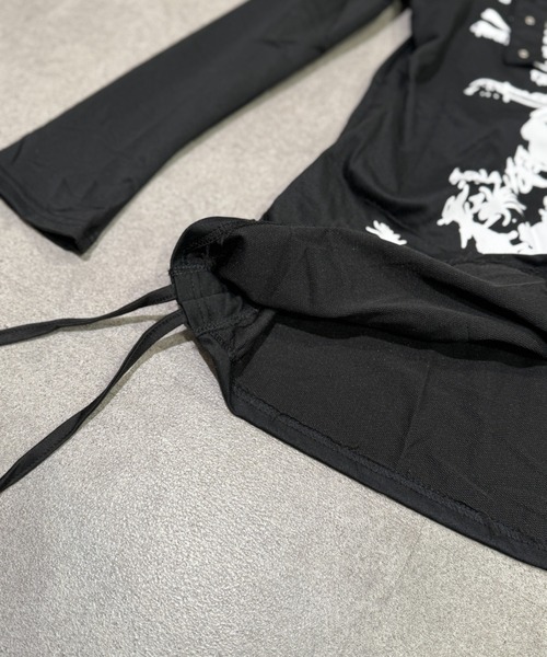 D&G ブラック y2k Tシャツ 半袖 ベルト付き✨ D&G ブラック y2k Tシャツ 半袖 ベルト付き✨ 【公式通販】