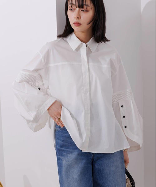 「Eimee Law」 長袖ブラウス 38 ブラック レディース_画像5