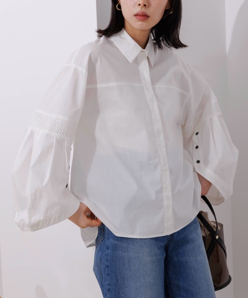 「Eimee Law」 長袖ブラウス 38 ブラック レディース_画像6