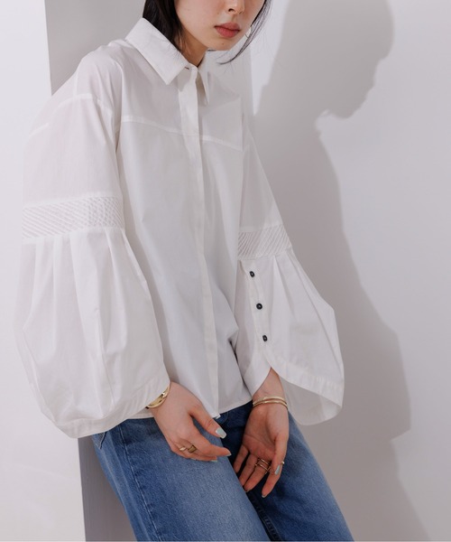 「Eimee Law」 長袖ブラウス 38 ブラック レディース_画像7