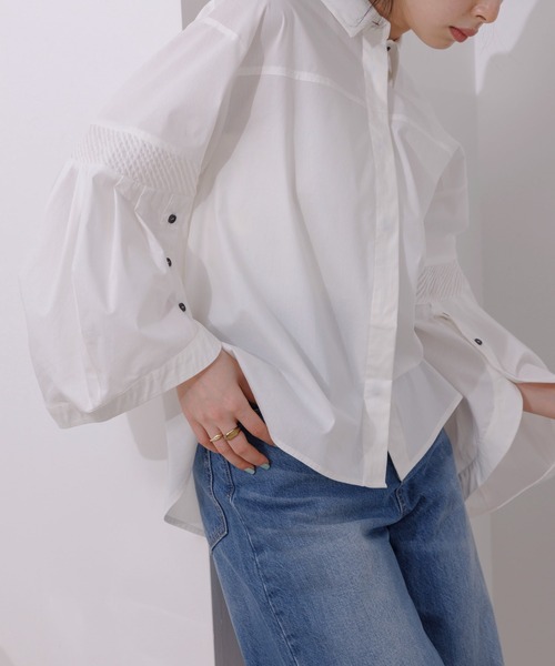 「Eimee Law」 長袖ブラウス 38 ブラック レディース_画像8