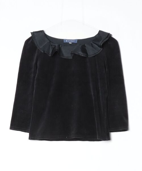 M'S GRACY（エムズグレイシー） 7分袖カットソー 38 ブラック