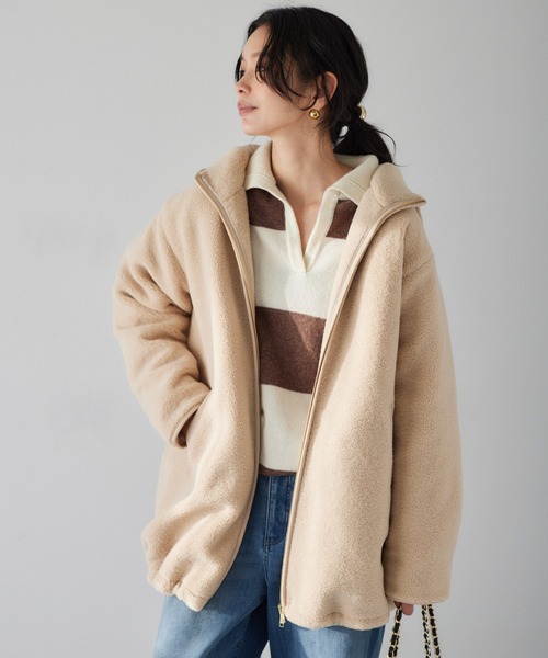 BARNYARDSTORM（バンヤードストーム） コート アウター ボアフーディー