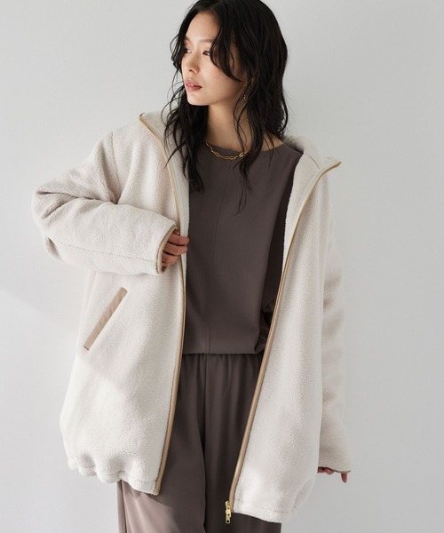 BARNYARDSTORM（バンヤードストーム） コート アウター ボアフーディー