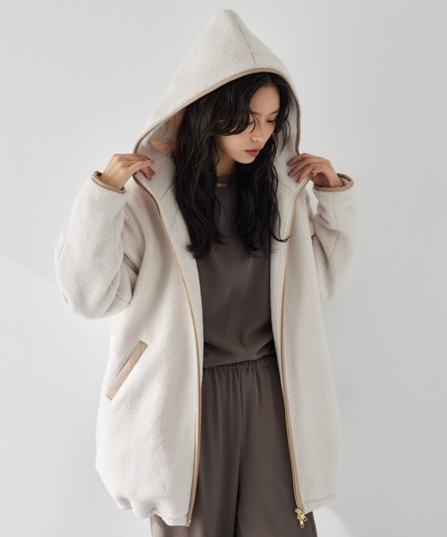 BARNYARDSTORM（バンヤードストーム） コート アウター ボアフーディー