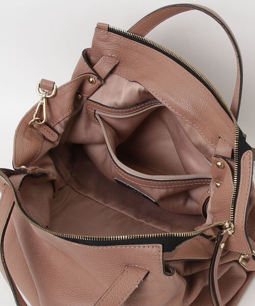 「GIANNI CHIARINI」 2WAYバッグ - ベージュ レディース_画像4