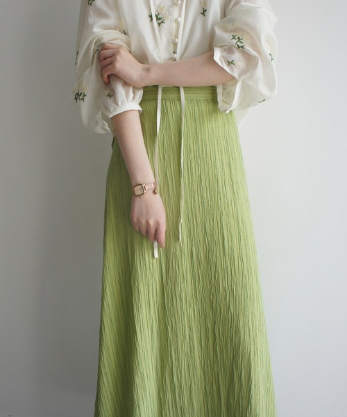 「aimoha」 長袖ブラウス X-LARGE オフホワイト レディース_画像9