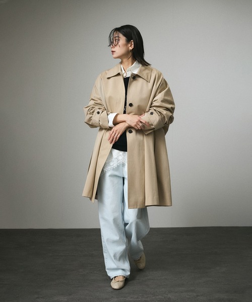 お正月セール！SALON adam et rope' コート SALON adam et rope'（サロン アダム エ ロペ） ステンカラーコート