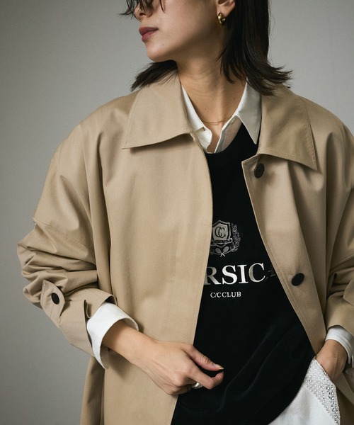 SALON adam et rope'（サロン アダム エ ロペ） ステンカラーコート