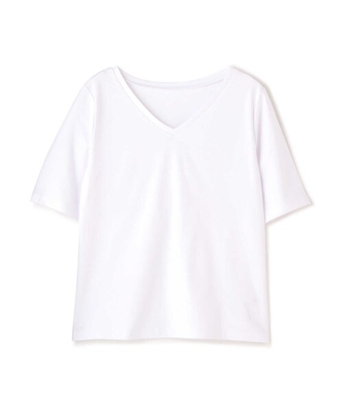 「NATURAL BEAUTY BASIC」 半袖Tシャツ FREE ホワイト レディース_画像4