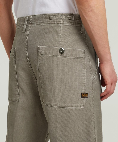 G-STAR RAW ワイドパンツ チノパン Pleated Chino Relaxed/リラックス