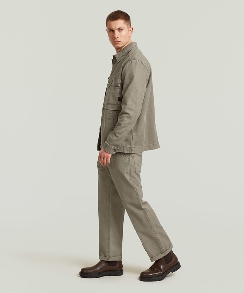 G-STAR RAW ワイドパンツ チノパン Pleated Chino Relaxed/リラックス