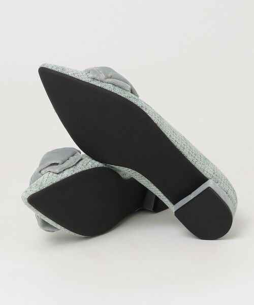 「ORiental TRaffic」 フラットパンプス 40 グリーン レディース_画像3