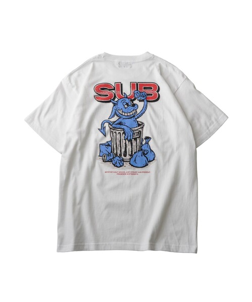 Subciety（サブサエティ） tシャツ Dustbox tee メンズ レディース