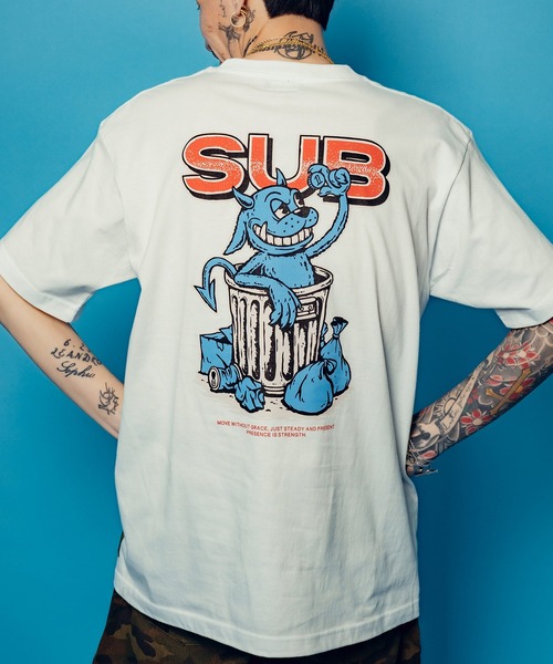 Subciety（サブサエティ） tシャツ Dustbox tee メンズ レディース