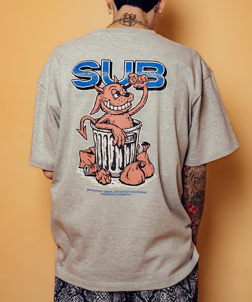 Subciety（サブサエティ） tシャツ Dustbox tee メンズ レディース