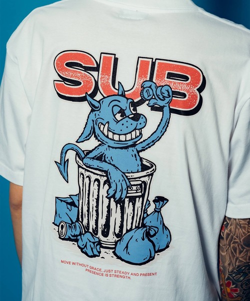 Subciety（サブサエティ） tシャツ Dustbox tee メンズ レディース