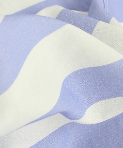 「RNA」 シャツワンピース MEDIUM ブラック×ホワイト レディース_画像2