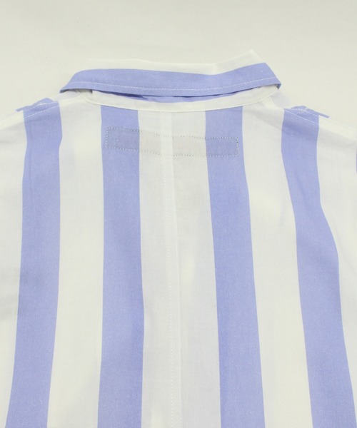 「RNA」 シャツワンピース MEDIUM ブラック×ホワイト レディース_画像3