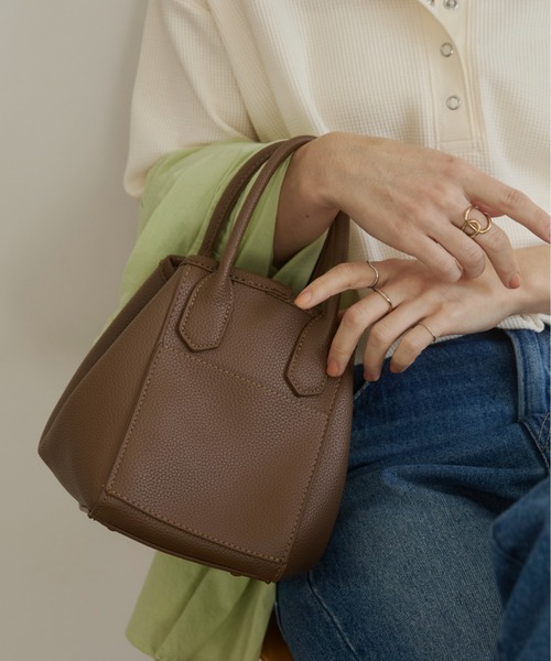 ANGIE ショルダーバッグ バッグ 「ポーチ付き」2WAY ショルダーバッグ