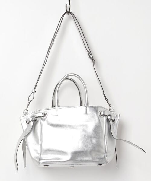 「PotioR」 2WAYバッグ FREE シルバー レディース_画像2