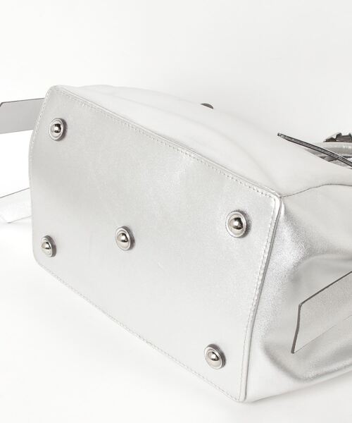 「PotioR」 2WAYバッグ FREE シルバー レディース_画像3