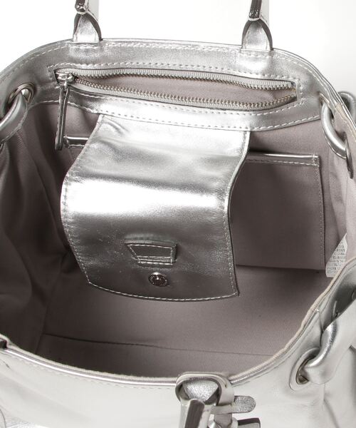 「PotioR」 2WAYバッグ FREE シルバー レディース_画像4