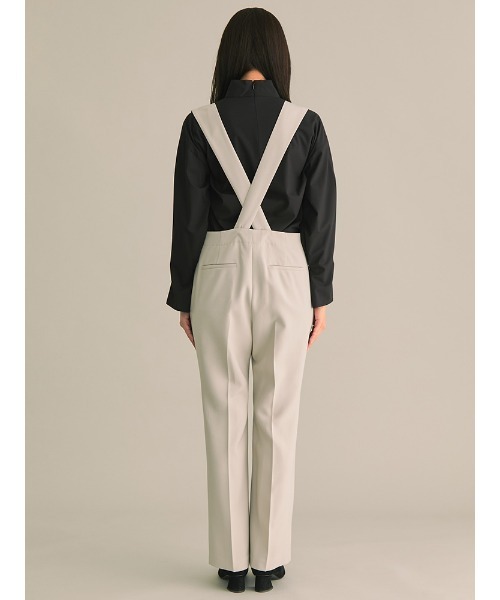 「TONAL」 オーバーオール 38 ブラック レディース_画像5