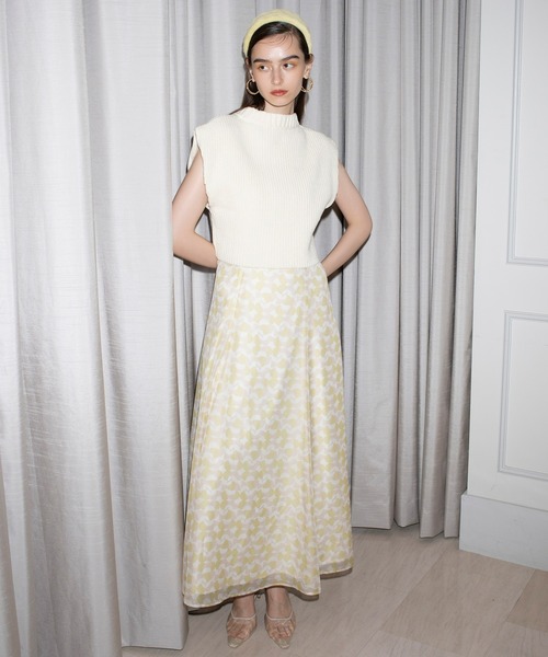 「EIMY ISTOIRE」 コンビワンピース M ブラック レディース_画像5