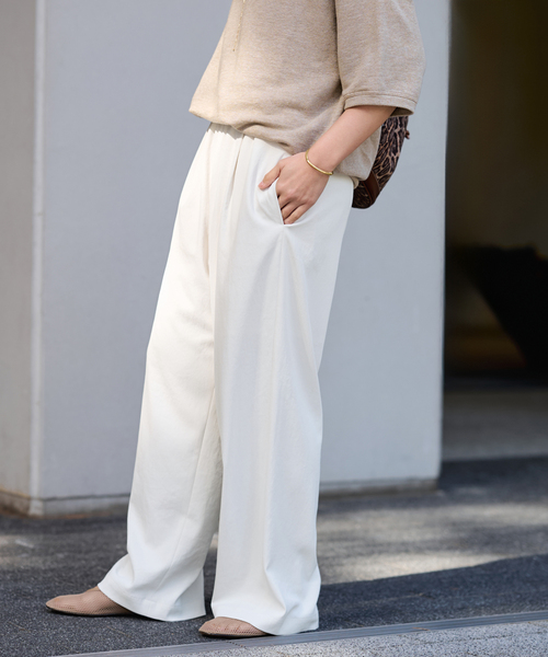 FRAMeWORK（フレームワーク） パンツ 「新色 / 追加」ポリエステル