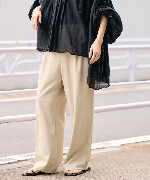 FRAMeWORK（フレームワーク） パンツ 「新色 / 追加」ポリエステル